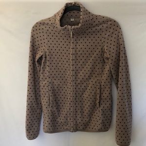 Polka dot fleece